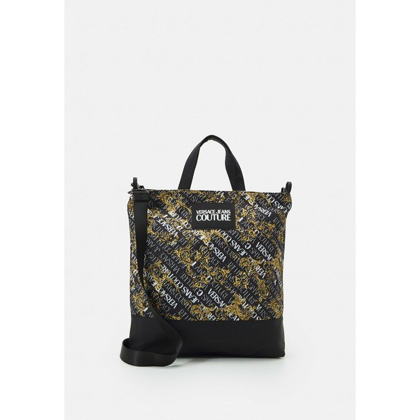 ベルサーチ レディース トートバッグ バッグ UNISEX - Tote bag - black/gold-coloured black/gold-coloured