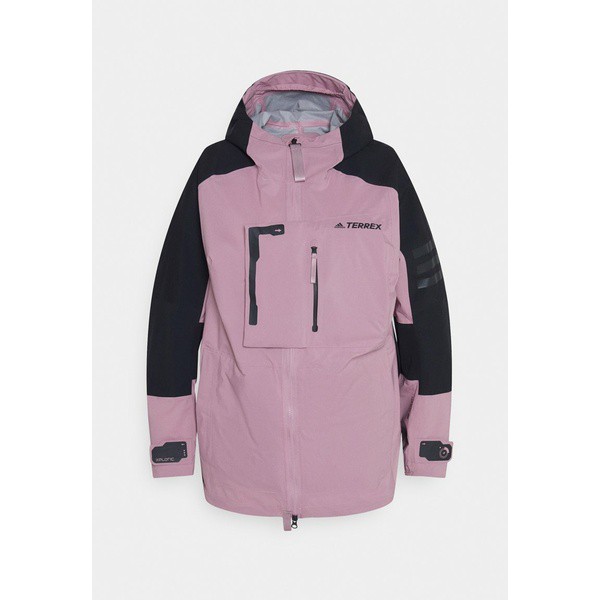 アディダス レディース コート アウター XPLORIC - Hardshell jacket - purple purple