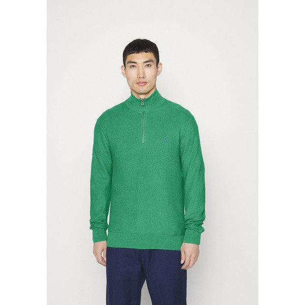 ラルフローレン メンズ パーカー・スウェットシャツ アウター LONG SLEEVE - Jumper - boat green heather boat green heather