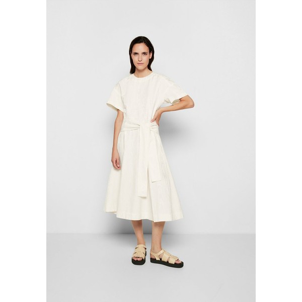 スリーワンフィリップリム レディース ワンピース トップス WRAPPED WAIST TIE DAY TSHIRT DRESS - Day dress - offwhite offwhite