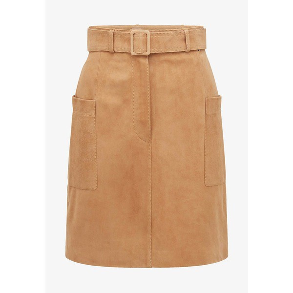 ボス レディース スカート ボトムス SEMITA - A-line skirt - beige beige