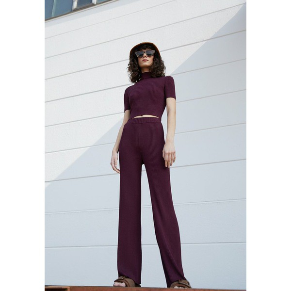 ステゥド レディース カジュアルパンツ ボトムス NASH PANT - Leggings - Trousers - plum plum