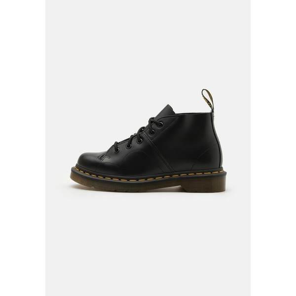 ドクターマーチン レディース ブーツ＆レインブーツ シューズ CHURCH MONKEY BOOT UNISEX - Lace-up ankle boots - black smooth black s