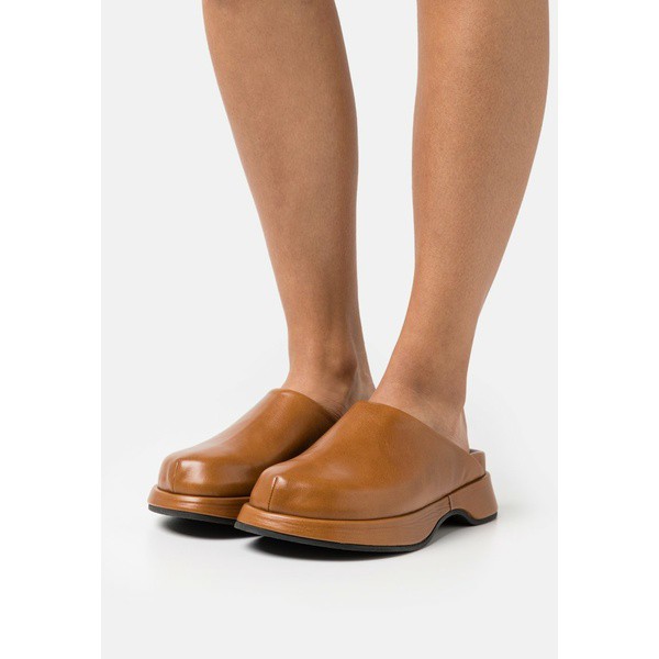 レイクネン レディース サンダル シューズ HYGGE - Heeled mules - caramel caramel