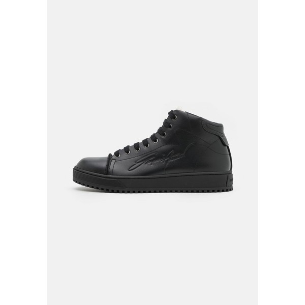 エンポリオ アルマーニ メンズ スニーカー シューズ High-top trainers - black black