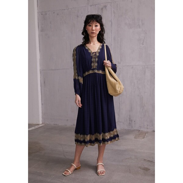 ヴァネッサ ブリューノ レディース ワンピース トップス TEROLI - Day dress - marine marine