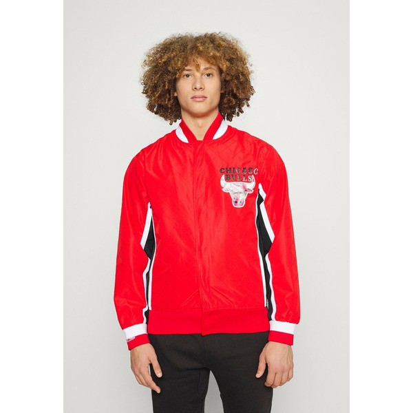 ミッチェル&ネス メンズ コート アウター NBA CHICAGO BULLS 75TH ANNIVERSARY WARM UP JACKET - Training jacket - red red