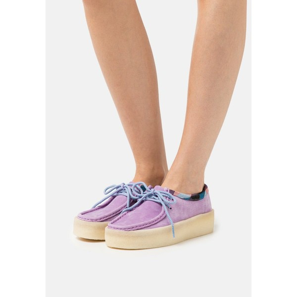 クラークス レディース スリッポン・ローファー シューズ WALLABEE CUP - Slip-ons - light purple light purple