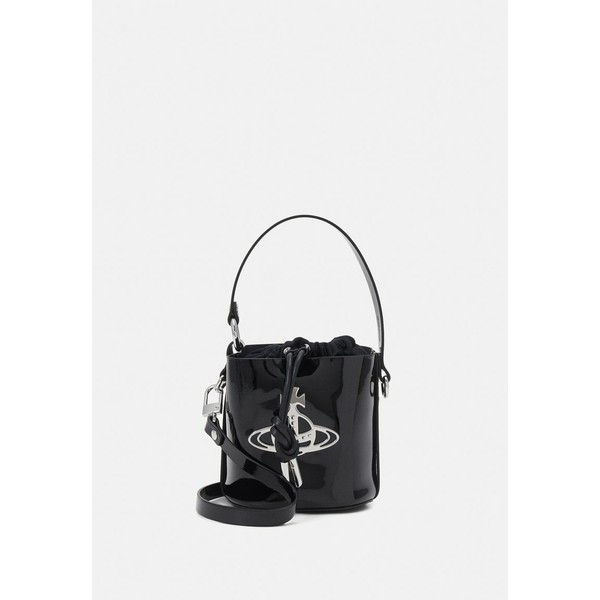 ヴィヴィアンウエストウッド レディース ハンドバッグ バッグ DAISY SMALL DRAWSTRING BUCKET - Handbag - black black