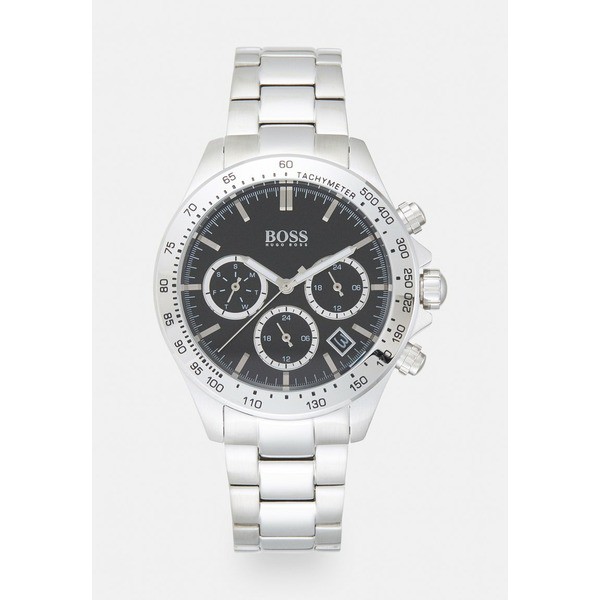 ボス レディース 腕時計 アクセサリー NOVIA - Chronograph watch - silver-coloured/black silver-coloured/black