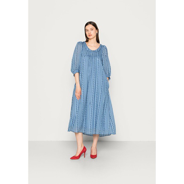 サムス サムス レディース ワンピース トップス ADALEE DRESS - Day dress - blue stitch blue stitch