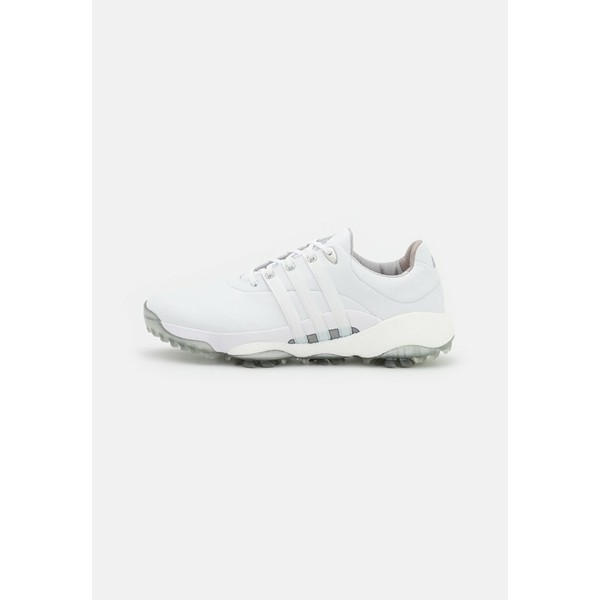 アディダス メンズ ゴルフ スポーツ TOUR360 22 - Golf shoes - footwear white/silver metallic footwear white/silver metallic