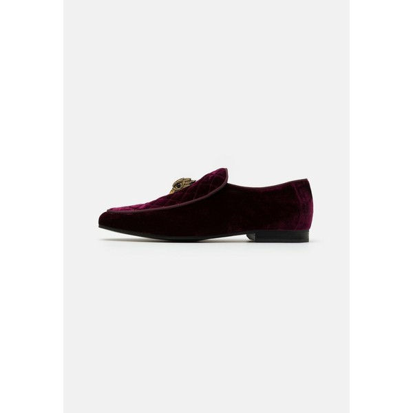 カートジェイガーロンドン メンズ スリッポン・ローファー シューズ HUGH EAGLE HEAD - Slip-ons - wine wine