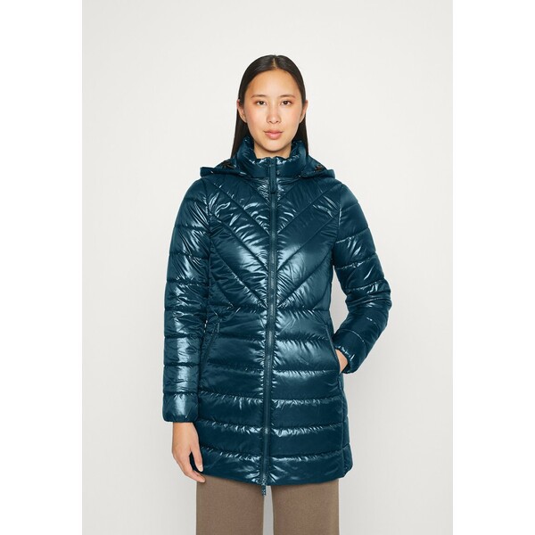 カルバンクライン レディース コート アウター ESSENTIAL RECYCLED PADDED COAT - Winter coat - teal ocean teal ocean