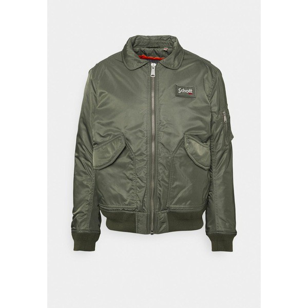 スコット メンズ コート アウター Bomber Jacket - sage kaki sage kaki