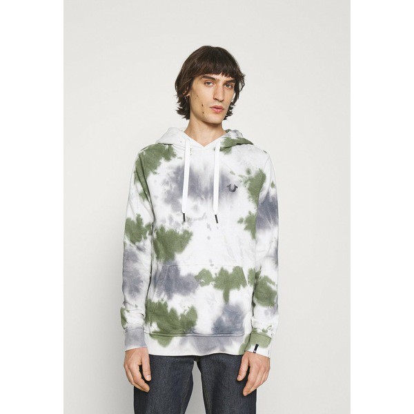 トゥルーレリジョン メンズ パーカー・スウェットシャツ アウター HOODY BATIK - Sweatshirt - olive olive