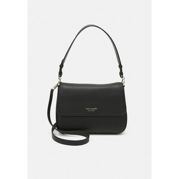 ケイト スペード レディース ハンドバッグ バッグ MEDIUM CONVERTIBLE FLAP SHOULDER - Handbag - black black