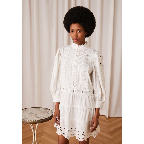 アリス アンド オリビア レディース ワンピース トップス CLARK - Shirt dress - off white off white