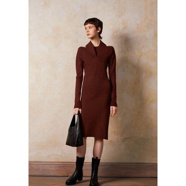 フィロソフィーデロレンゾセラフィーニ レディース ワンピース トップス Jumper dress - brown brown