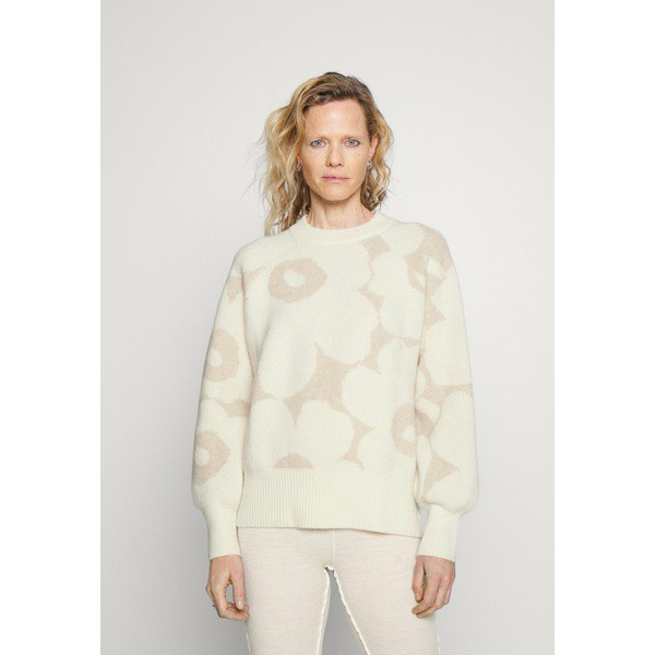 マリメッコ レディース パーカー・スウェットシャツ アウター KIETOA UNIKKO - Jumper - off white/sand off white/sand