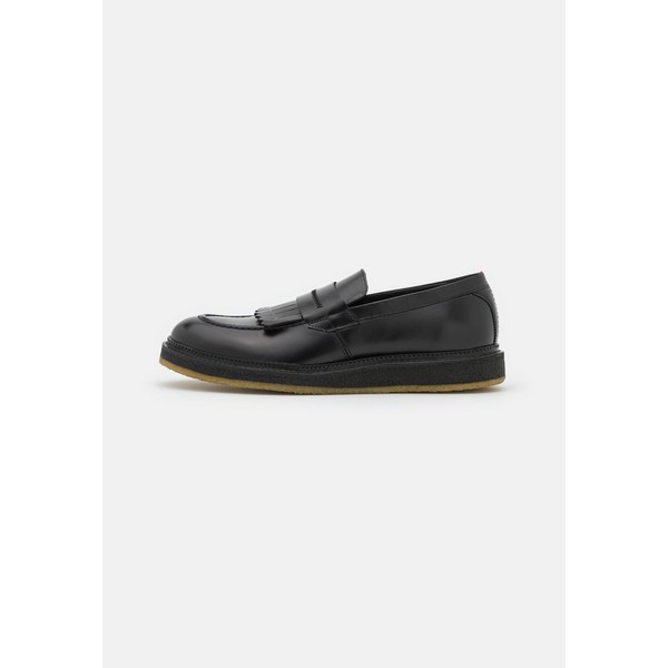 フューゴ メンズ スリッポン・ローファー シューズ KIREN - Slip-ons - black black