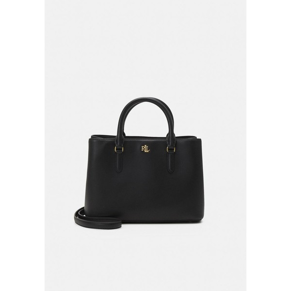 ラルフローレン レディース ハンドバッグ バッグ MARCY SATCHEL MEDIUM - Handbag - black black