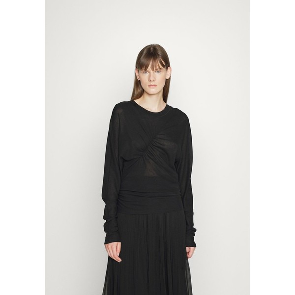 イロ レディース Tシャツ トップス MANOCA - Long sleeved top - black black