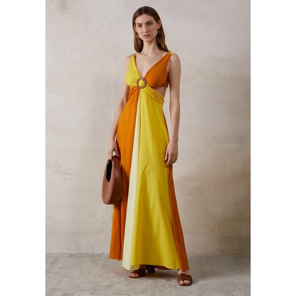 ステゥド レディース ワンピース トップス PASSAGE DRESS - Maxi dress - sun bleached/wallflower/honey sun bleached/wallflower/honey