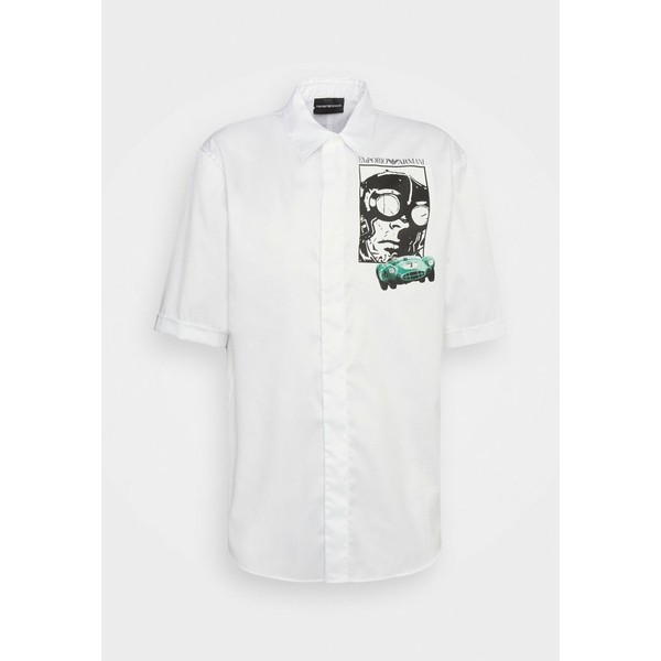 エンポリオ アルマーニ メンズ シャツ トップス Shirt - bianco bianco