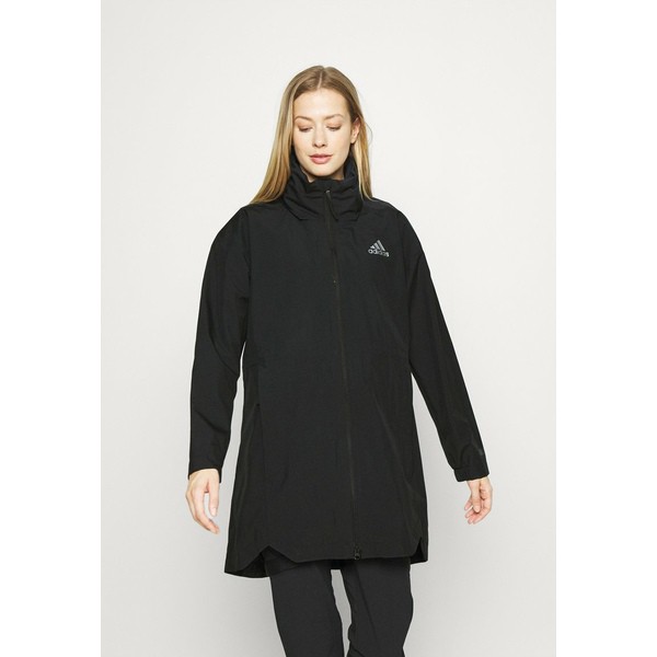 アディダス レディース コート アウター TRAVEER RAIN.RDY - Hardshell jacket - black black