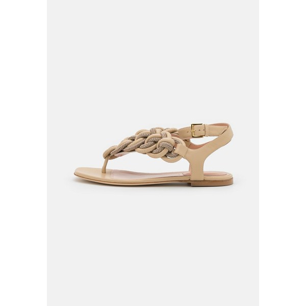 アルベルタ フェレッティ レディース サンダル シューズ FLAT ROPE DETAIL - T-bar sandals - beige beige