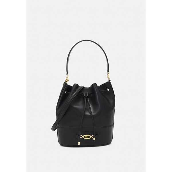 ラルフローレン レディース ハンドバッグ バッグ ANDIE DRAWSTRING LARGE - Handbag - black black