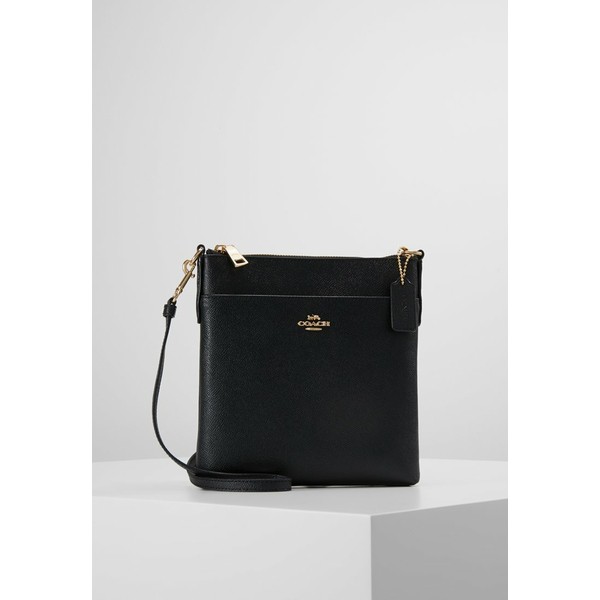 コーチ レディース ショルダーバッグ バッグ CROSSGRAIN KITT - Across body bag - gold/black gold/black