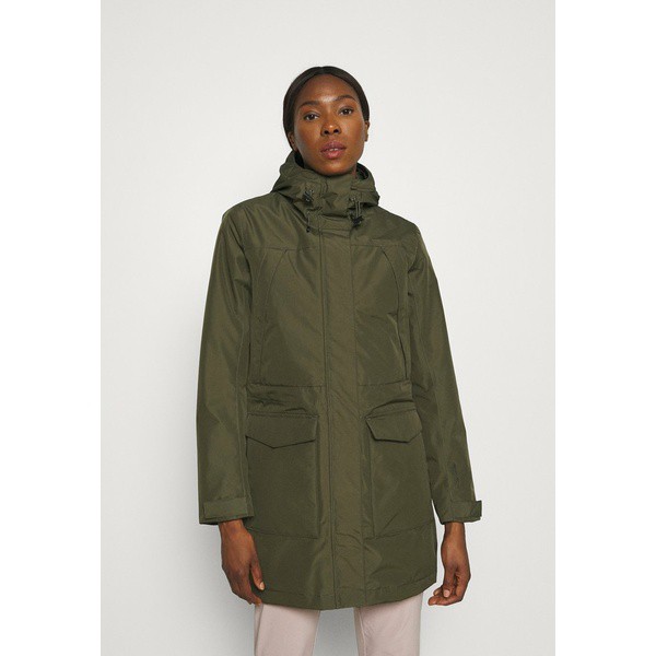 ヘリーハンセン レディース コート アウター Outdoor jacket - utility green utility green