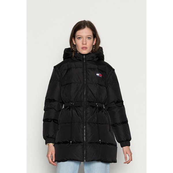 トミーヒルフィガー レディース コート アウター VEST DOWN MIX PUFFER - Down jacket - black black