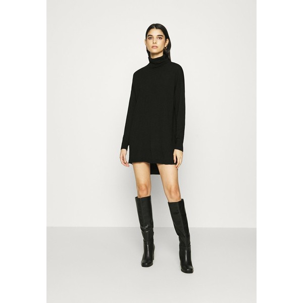 ゲタス レディース ワンピース トップス THELMA ROLLNECK - Jumper dress - black black