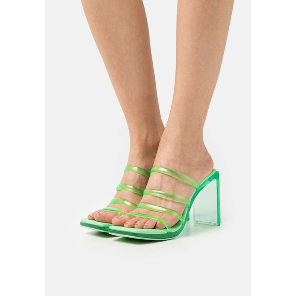 スティーブ マデン レディース サンダル シューズ LUCITE - Heeled mules - green green