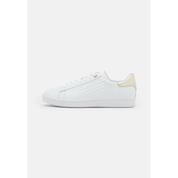 エンポリオ アルマーニ レディース スニーカー シューズ UNISEX - Trainers - white/gold white/gold