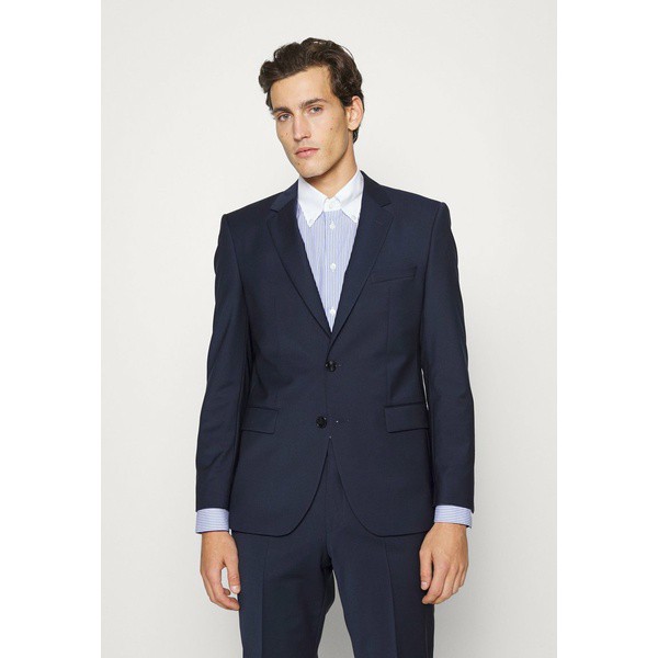 フューゴ メンズ パーカー・スウェットシャツ アウター JEFFERY - Suit jacket - dark blue dark blue