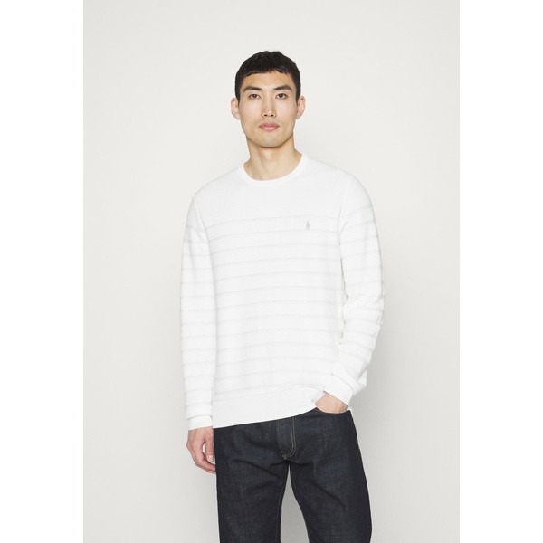 ラルフローレン メンズ パーカー・スウェットシャツ アウター LONG SLEEVE - Jumper - deckwash white deckwash white