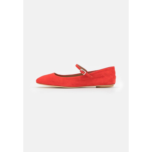 マックス アンド コー レディース パンプス シューズ LIV - Ankle strap ballet pumps - red red