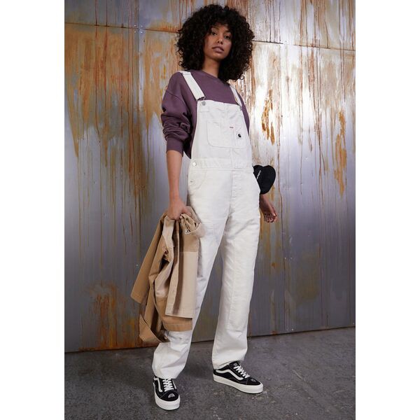 カーハート レディース カジュアルパンツ ボトムス SONORA OVERALL - Dungarees - natural natural