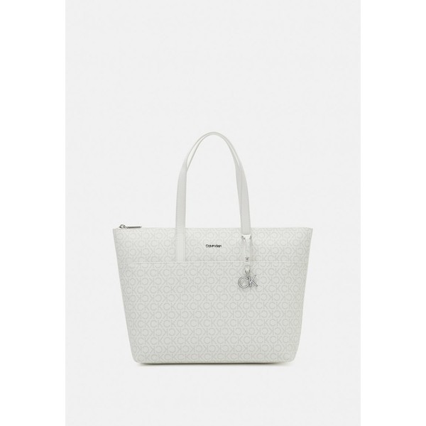 カルバンクライン レディース トートバッグ バッグ Tote bag - white mono white mono