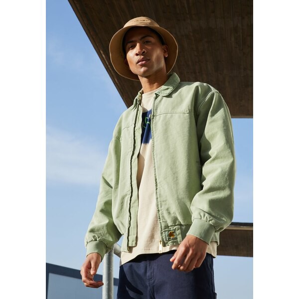 カーハート メンズ コート アウター SANTA FE JACKET - Bomber Jacket - pale spearmint faded pale spearmint faded