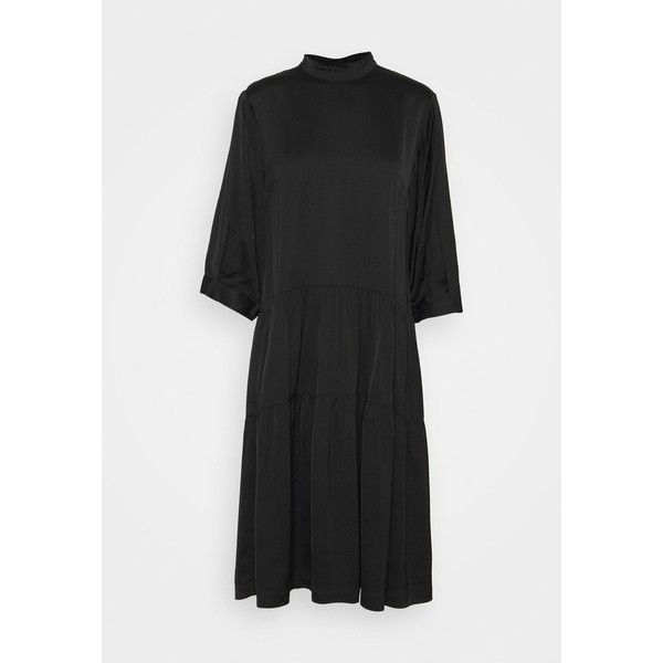 デザイナーズリミックス レディース ワンピース トップス EMME MIDI LAYER DRESS - Day dress - black black