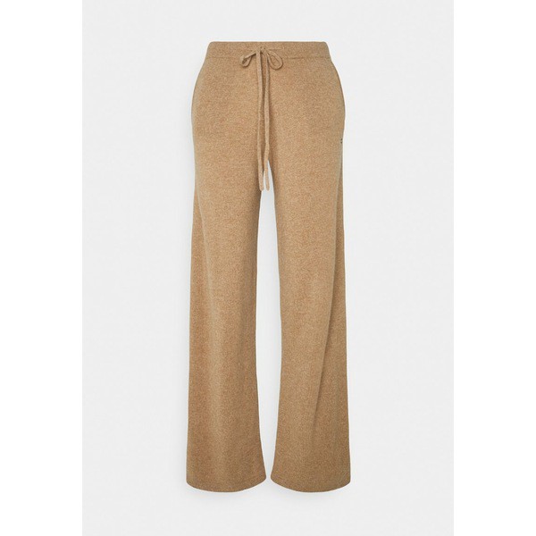 チンティアンドパーカー レディース カジュアルパンツ ボトムス WIDE LEG - Tracksuit bottoms - camel camel