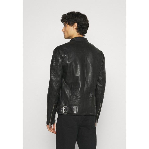 NEW ジプシー メンズ ジャケット＆ブルゾン アウター BENNET - Leather jacket - black blackの通販はau PAY マーケット - asty｜商品ロットナンバー：496182105 2022定番