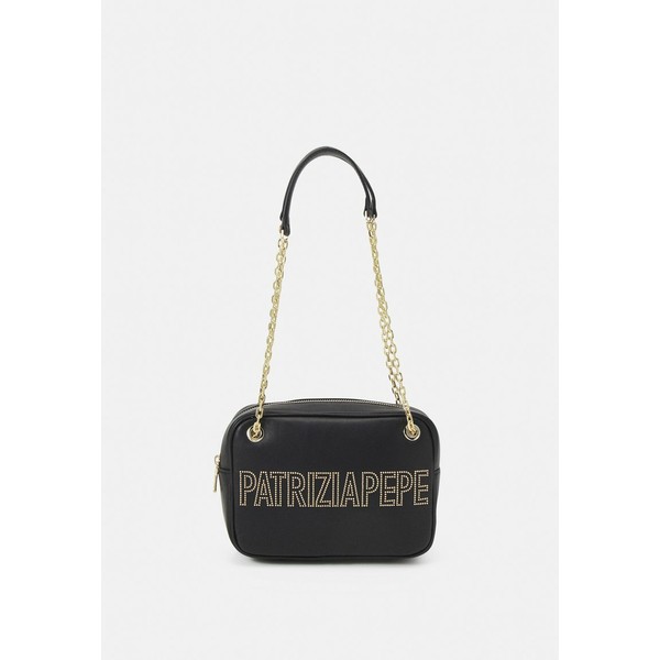 パトリツィア ペペ レディース ショルダーバッグ バッグ FLY LOGO STUDS CAMERA CASE - Across body bag - nero nero