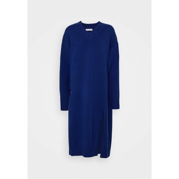 サムス サムス レディース ワンピース トップス KEI V NECK DRESS - Jumper dress - navy peony navy peony