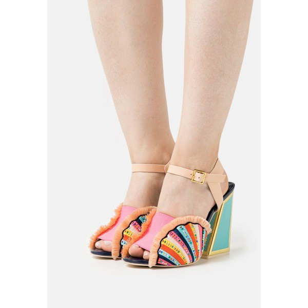 カットマコニー レディース サンダル シューズ ARIEL - High heeled sandals - sunscreen/multi-coloured sunscreen/multi-coloured